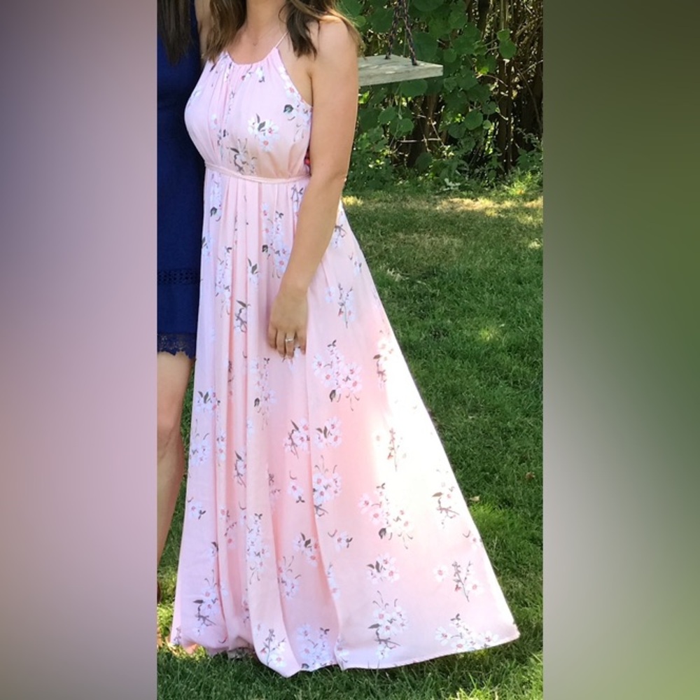 Abercrombie and fitch pink dress size small s